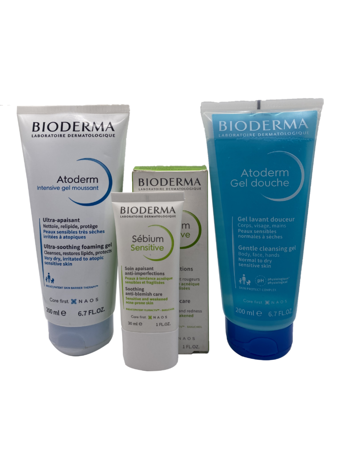 BIODERMA PACK 3 PRODUITS
